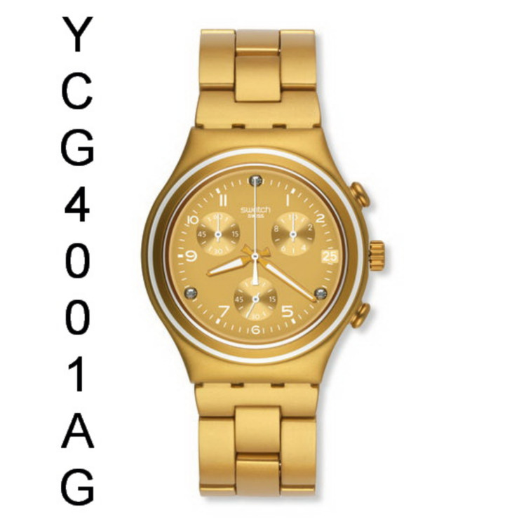 ساعت مچی عقربه ای زنانه سواچ مدل YCG4001AG