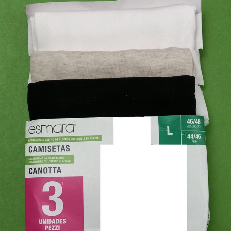 تاپ زنانه اسمارا مدل CAMISETAS بسته 3 عددی