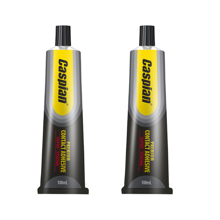 چسب فوری کاسپین مدل Contact Adhesive حجم 100 میلی لیتر بسته 2 عددی