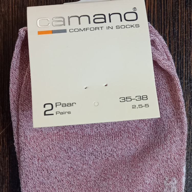 جوراب ساق کوتاه زنانه کامانو مدل SW 4290 بسته 2 عددی
